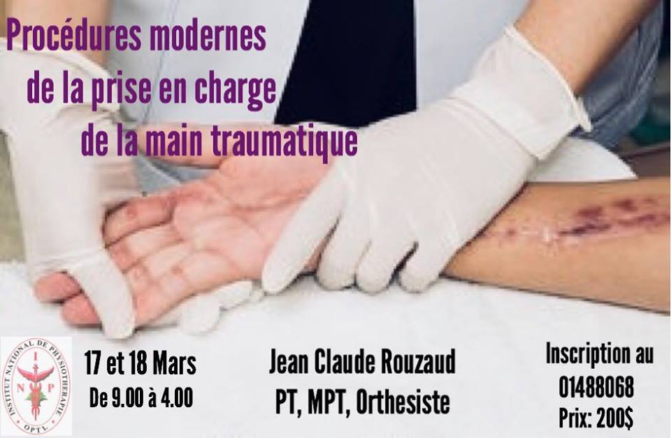 Modern procedures of the rehabilitation of the traumatic hand